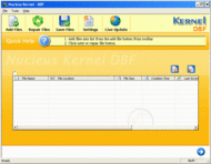 Kernel for DBF - Repair corrupted DBF files screenshot